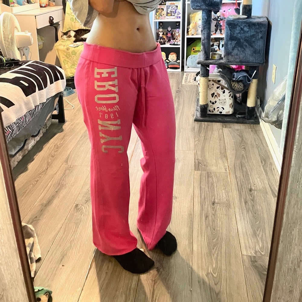 Aeropostale Pink Straight Leg Pants